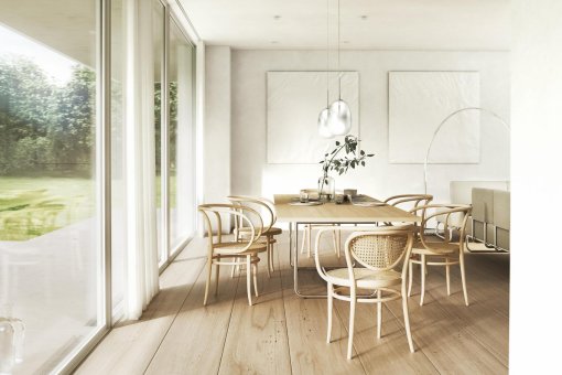 209 stoel licht beuken