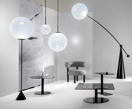 Opal wandlamp LED