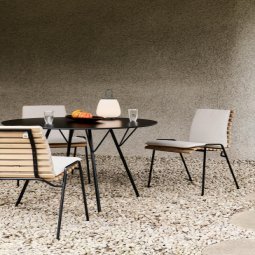 RFH RD6 tuintafel 95 zwart