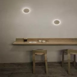 Dots 4675 wandlamp LED Ø17.5 Grey L1