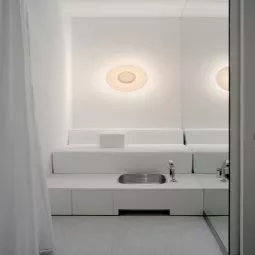 Funnel 2013 plafond- en wandlamp Ø35 LED medium wit