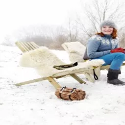 Fieldchair fauteuil houten buitenstoel